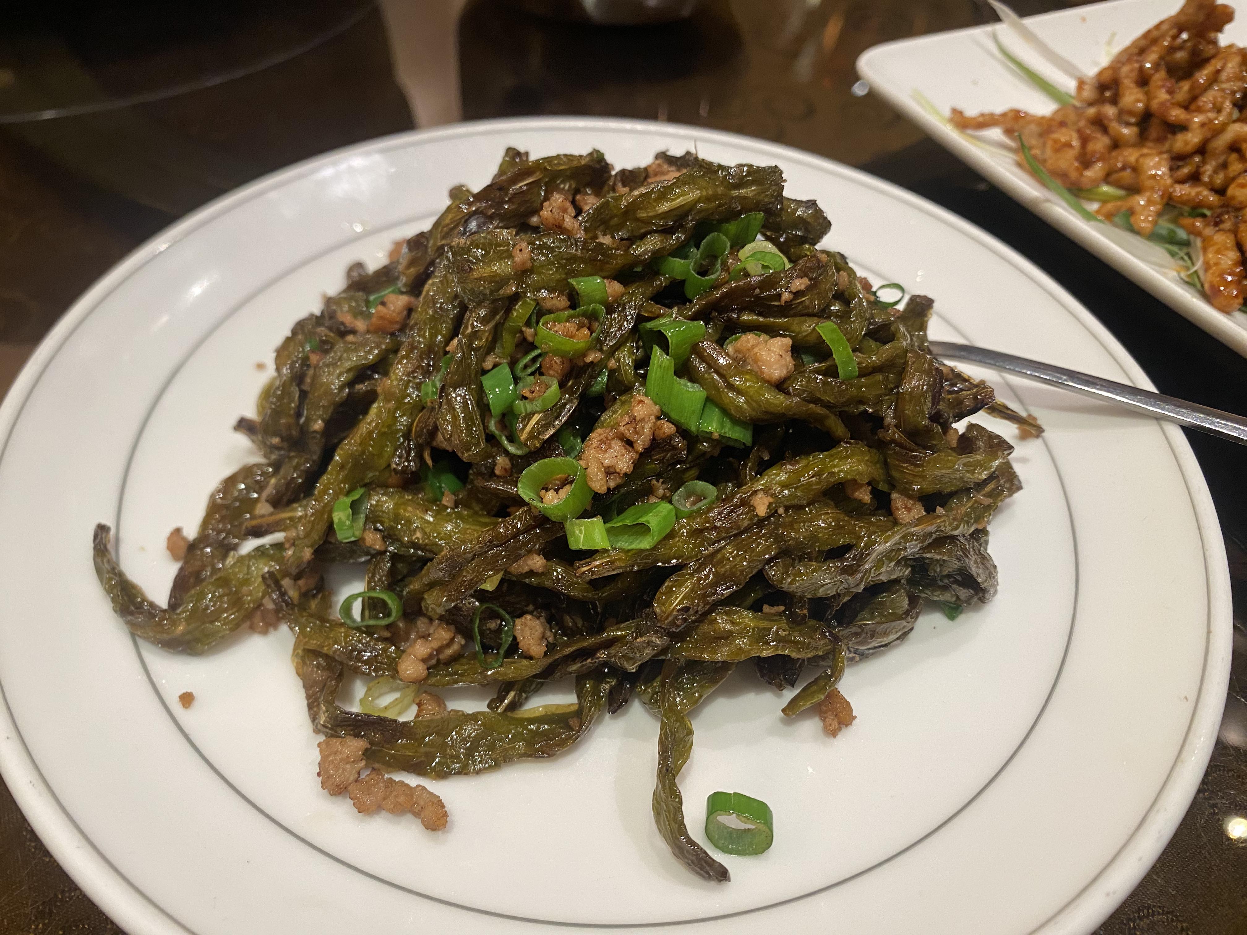 驥園川菜餐廳-乾煸四季豆